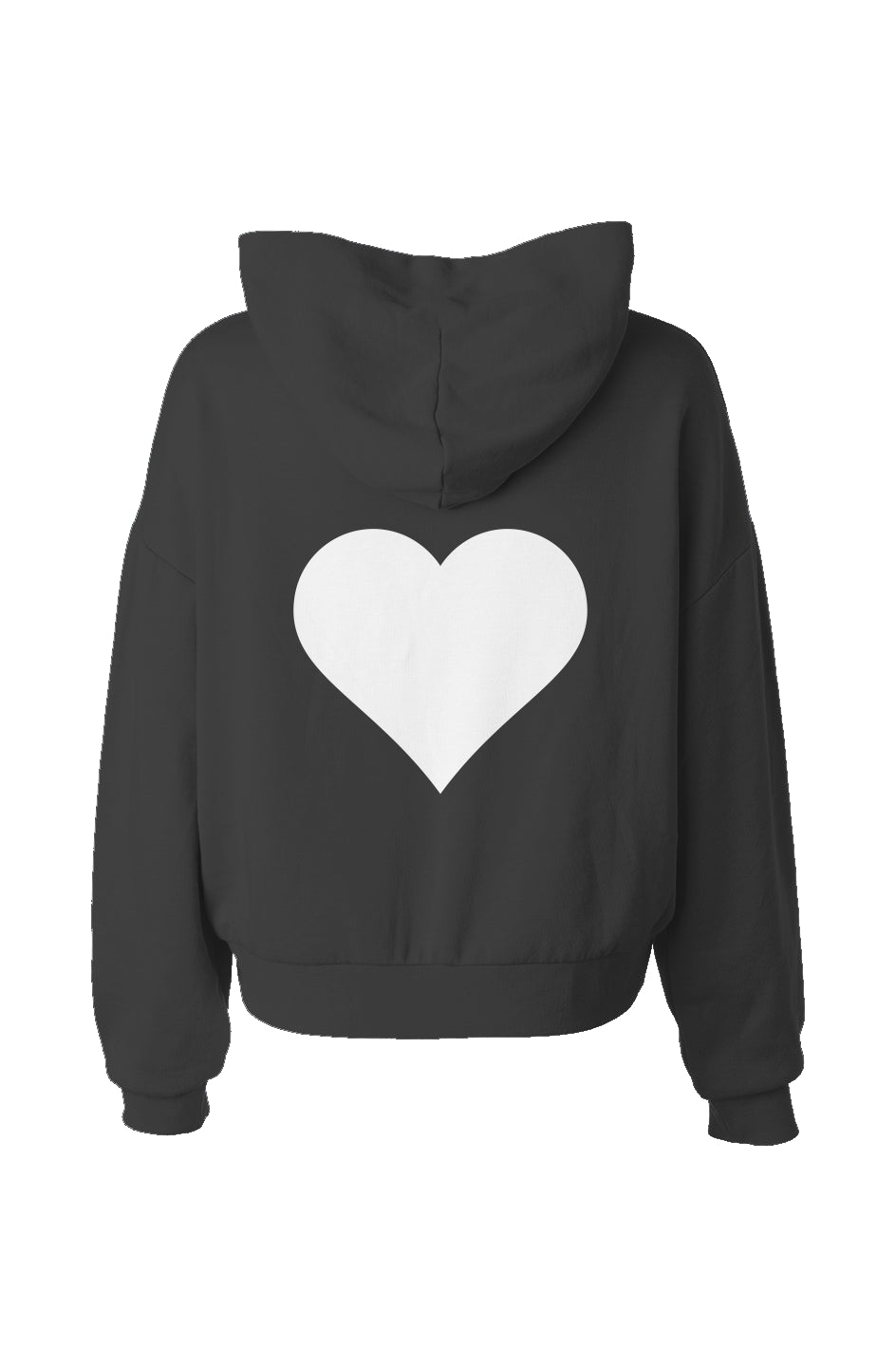 Love All hip height hoodie