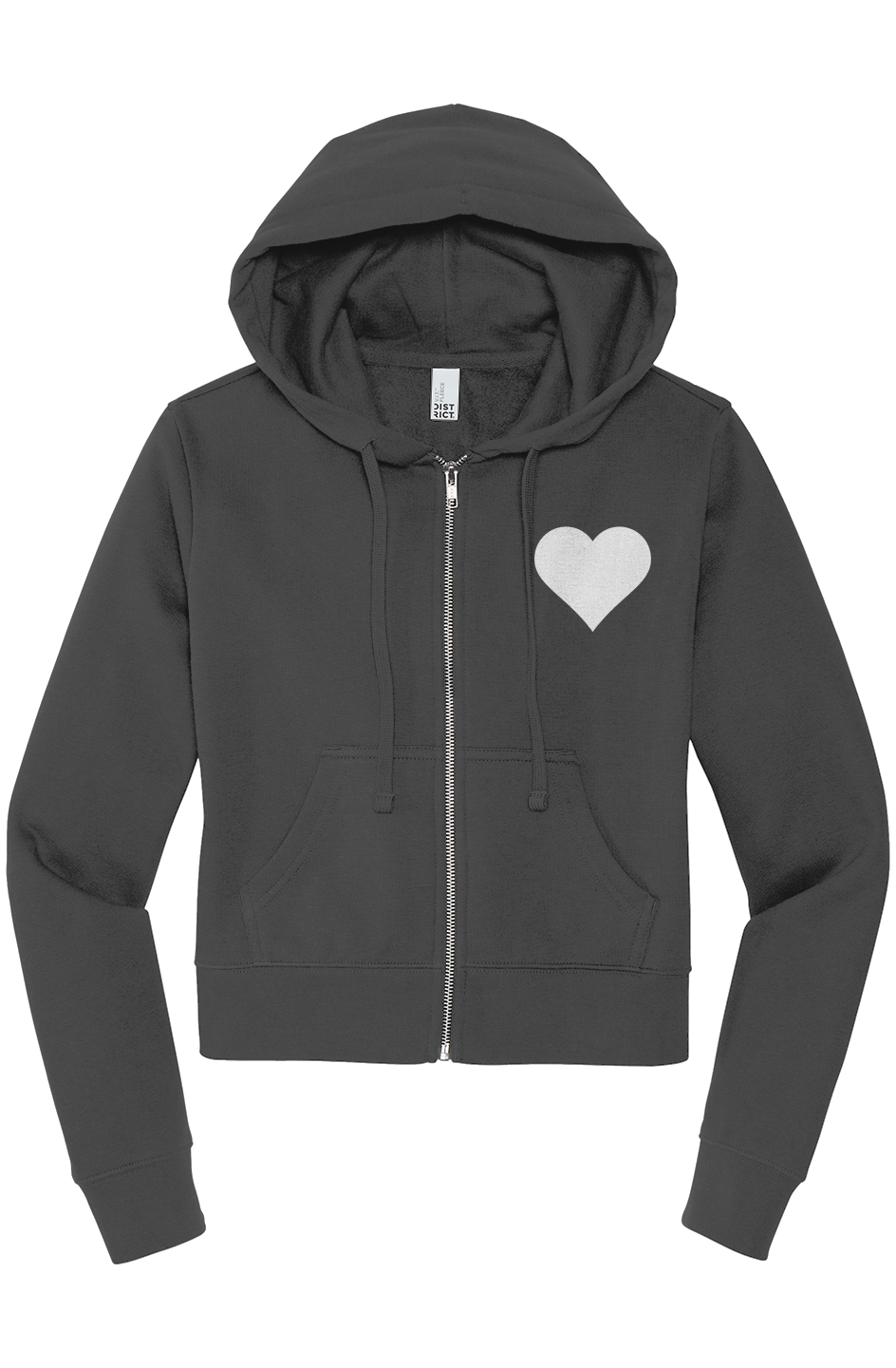 Love All Womens Zip Hoodie