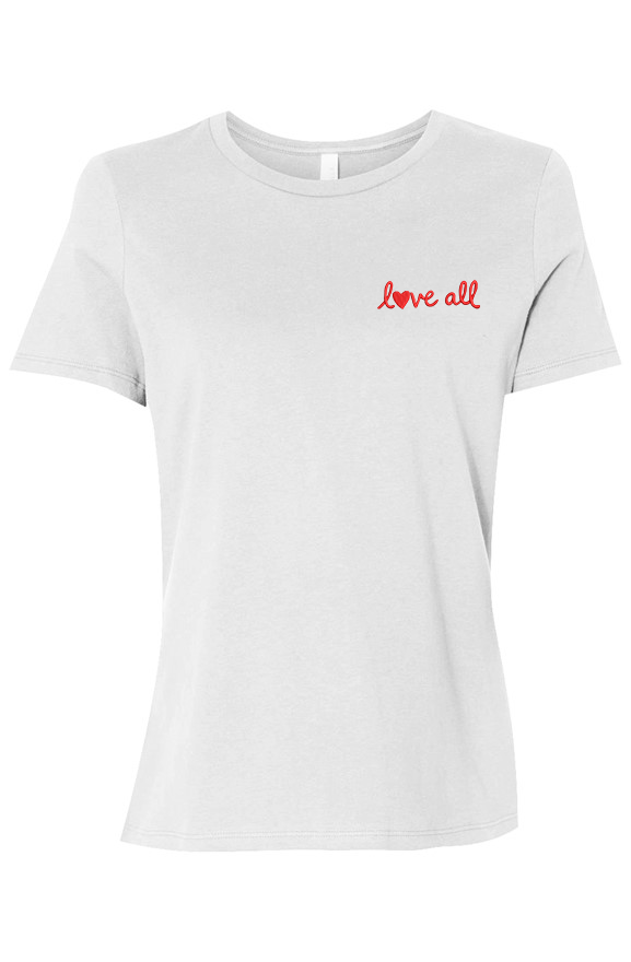 Love All Women's Relaxed 100% Cotton Jersey Tee