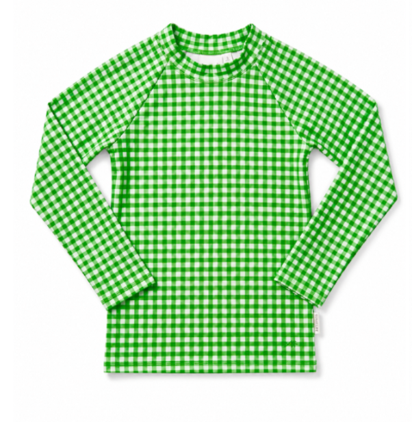 Love All Littles Gingham Rashguard