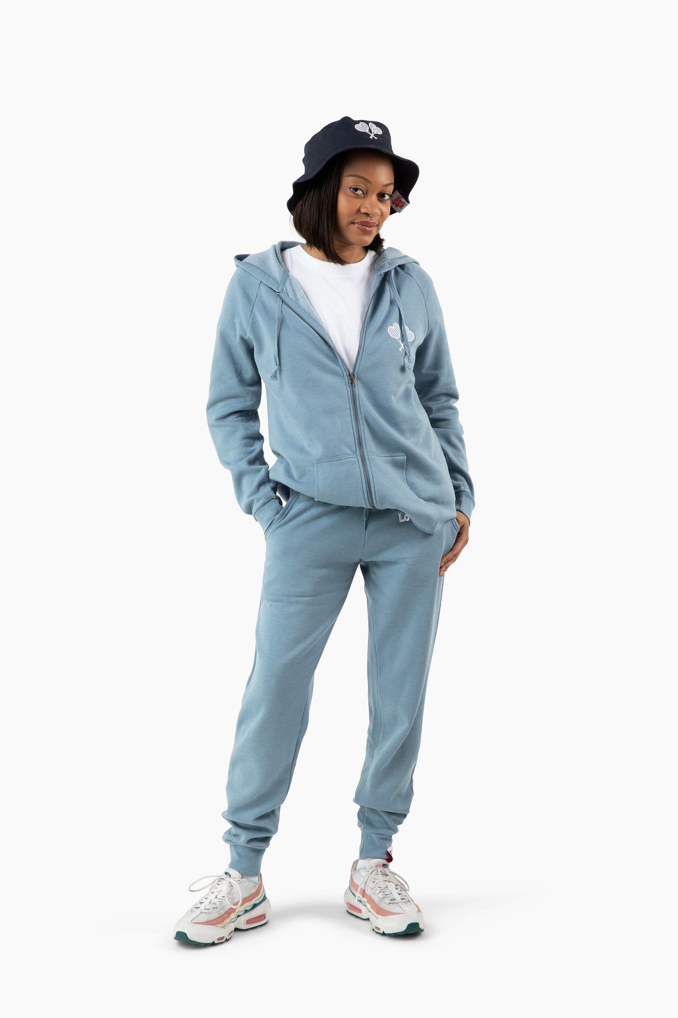 Love All Core Women's Courtney Lightweight Wash Zip Hoodie