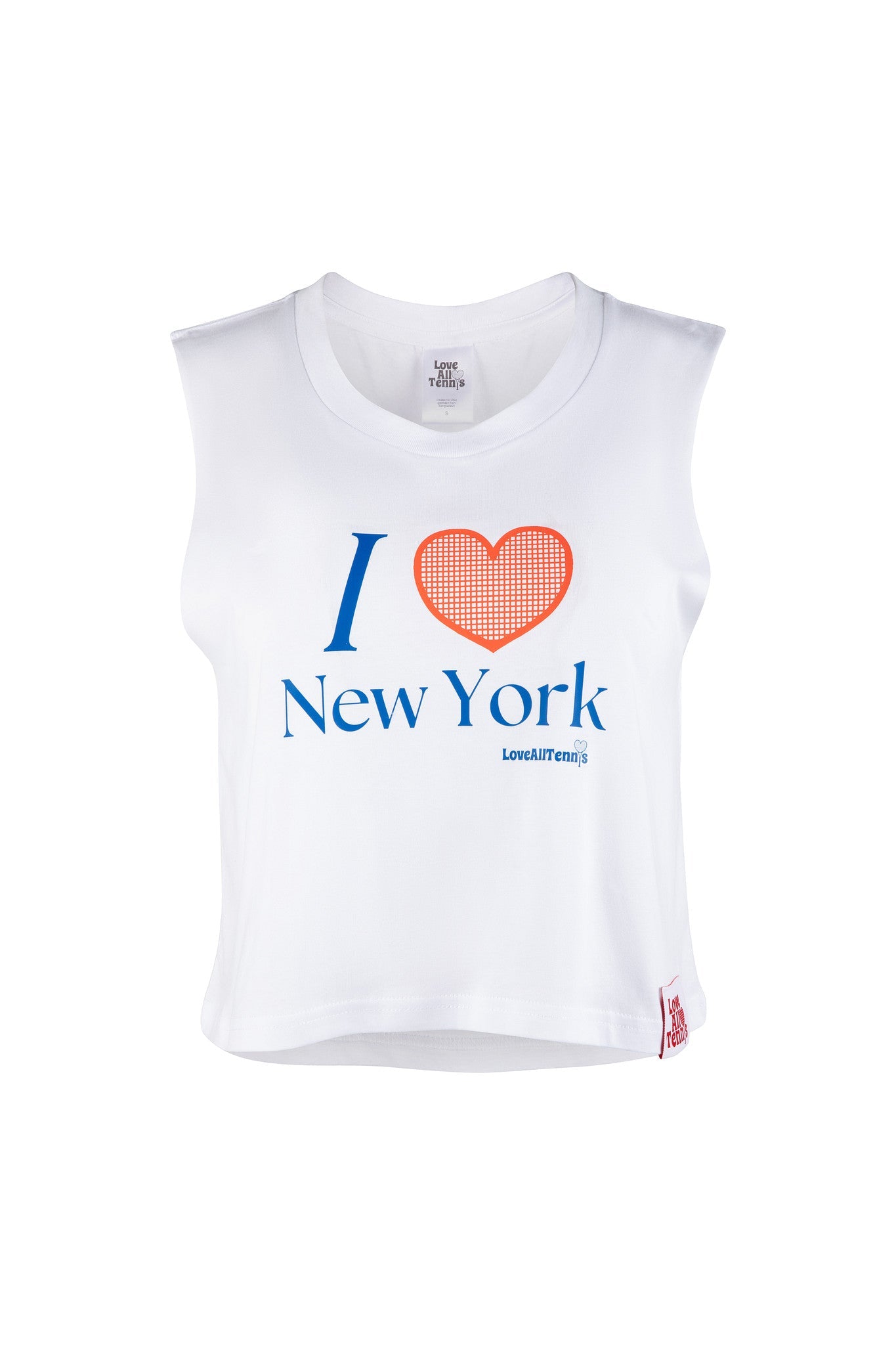 Love All Tennis Women's New York Cropped Tank