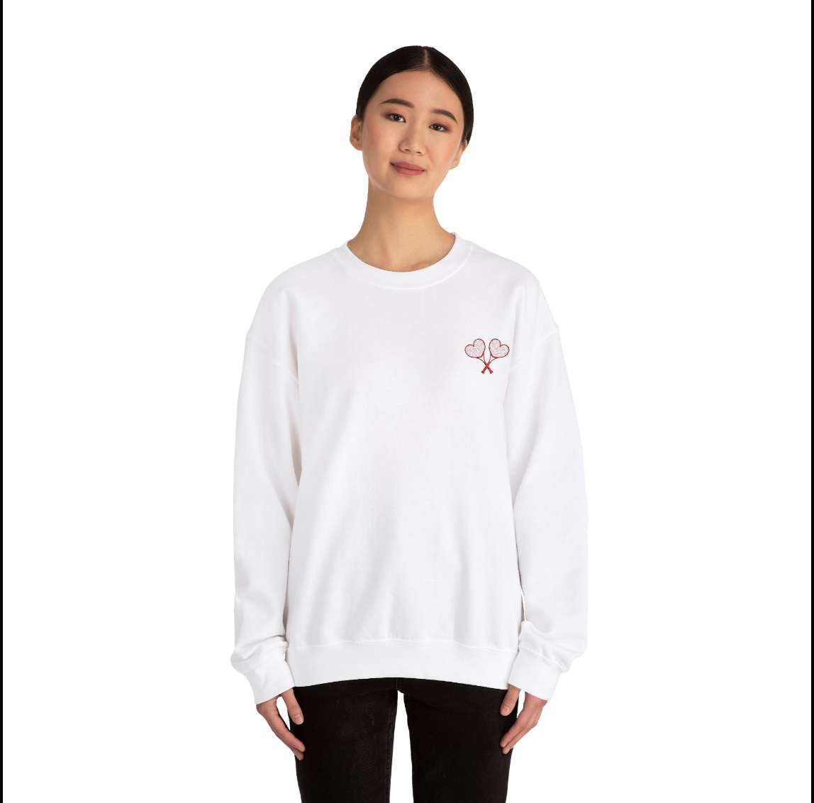 Love All Core Adult Embroidered Crewneck Sweatshirt