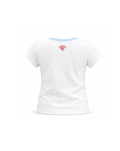 Love All Littles Scarlett Tennis Top