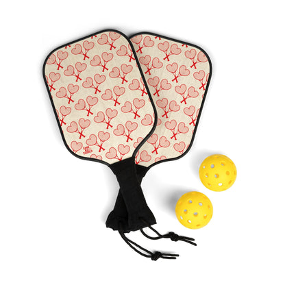 Love All Tennis Pickleball Paddle Set