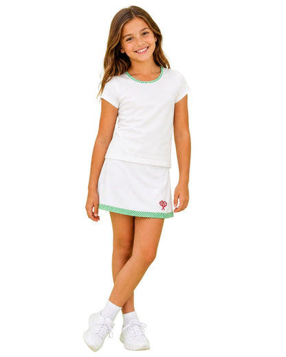 Love All Littles Scarlett Tennis Top