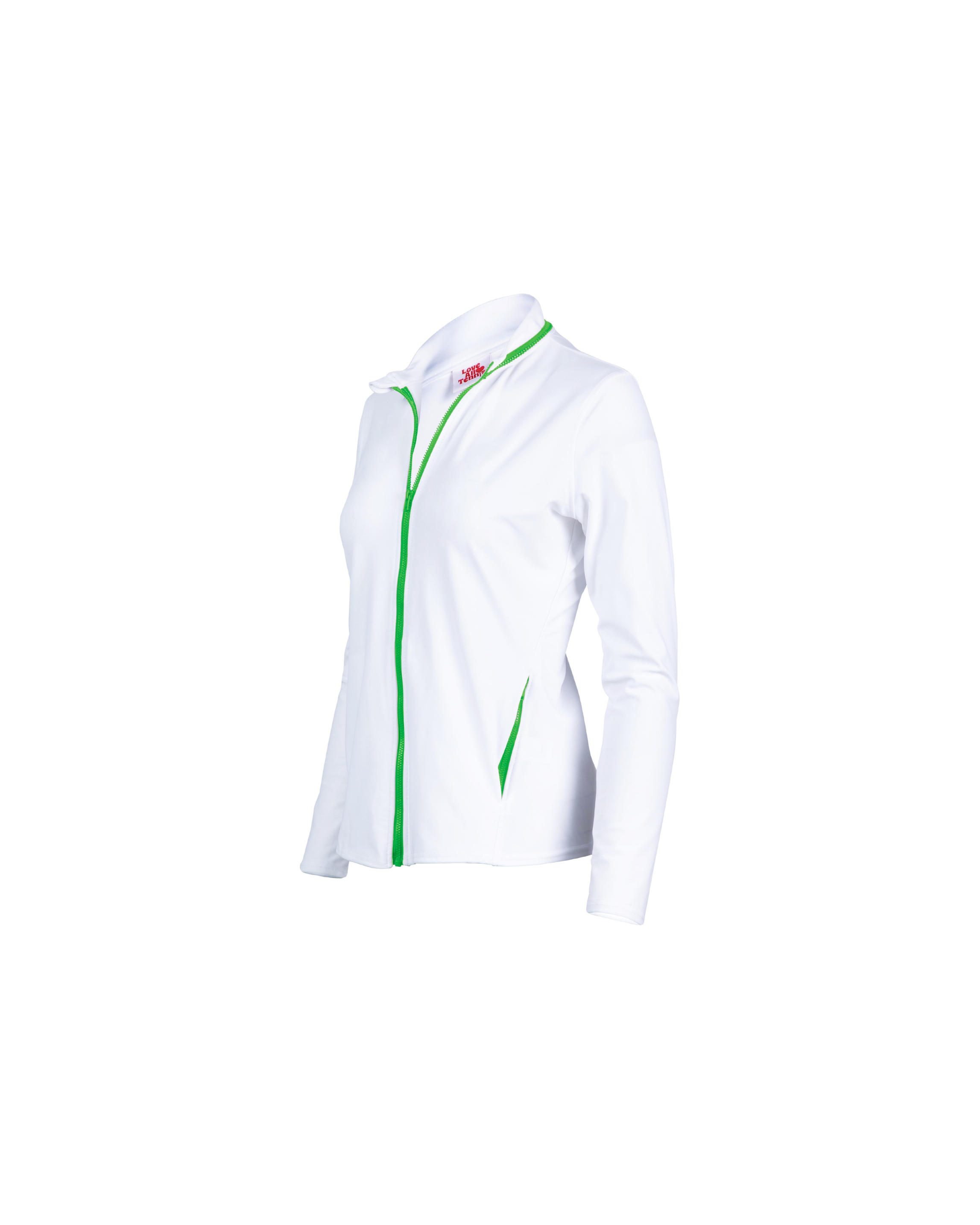Love All Tennis Women's Gabriela Full Zip Resort Jacket