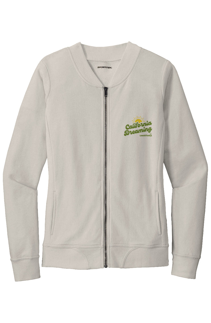 Womens French Terry Bomber