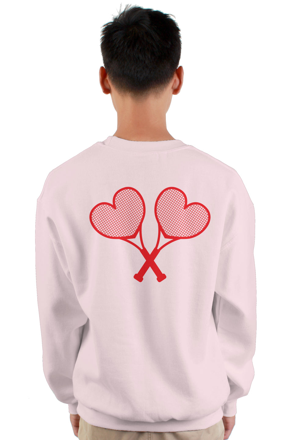 Love All Tennis Logo Heavy Crewneck Sweatshirt