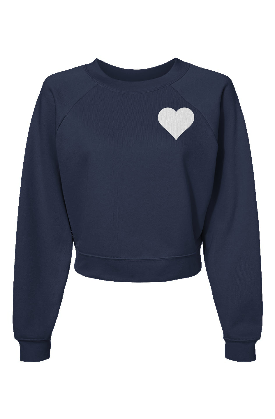 Womens Raglan Pullover Fleece Sweatshirt