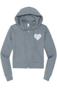Love All Womens Zip Hoodie