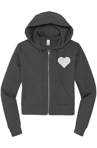 Love All Womens Zip Hoodie