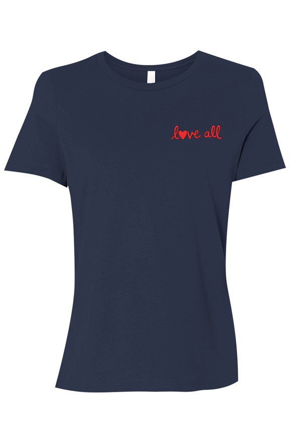 Love All Core Women's Relaxed 100% Cotton Jersey Tee
