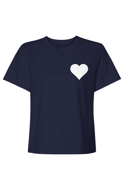 Love All Womens 100% Cotton Heavyweight Tee