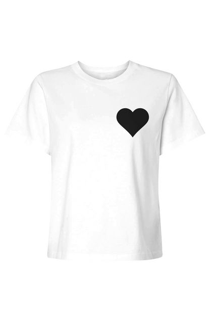 Love All Womens Heavyweight Tee- White