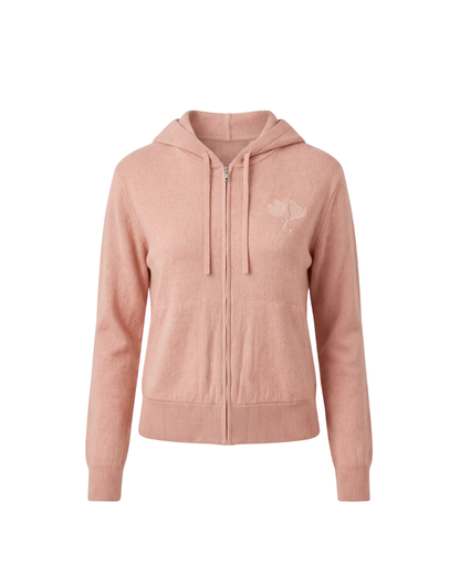 Courtside Cashmere Sweater Blush