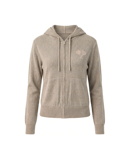 Courtside Cashmere Sweater Latte