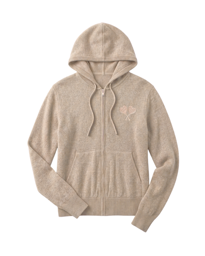 Courtside Cashmere Sweater Latte