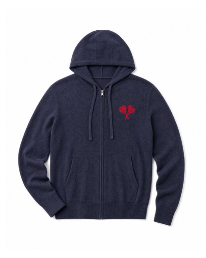 Courtside Cashmere Sweater Midnight