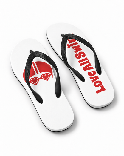 Love All Swim Flip Flops