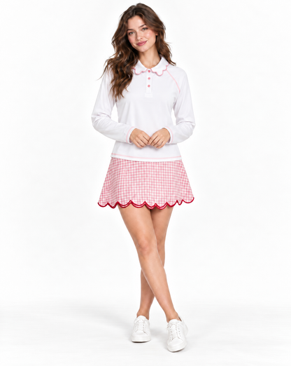 Amanda Solid Golf Top