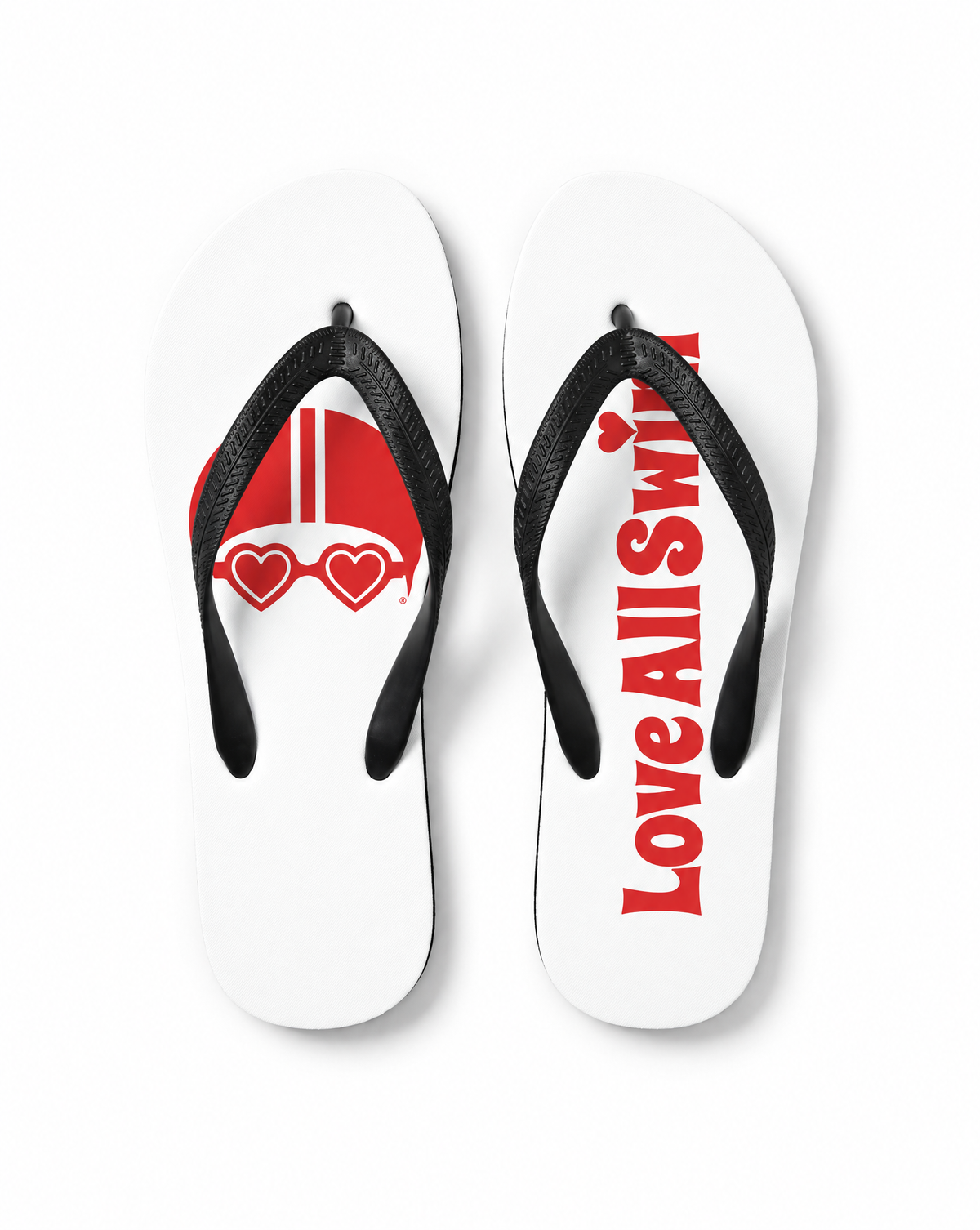 Love All Swim Flip Flops
