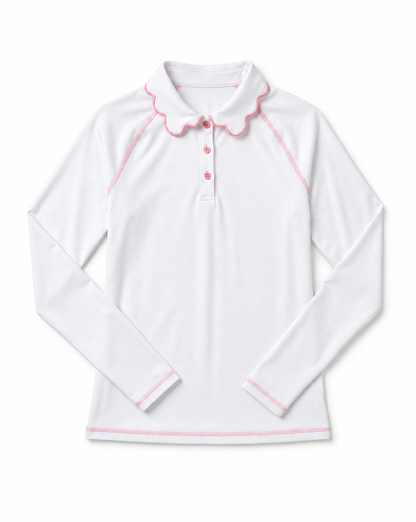 Amanda Solid Golf Top