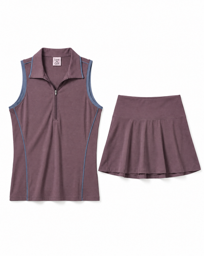 Lorena Golf Skort and Top Set