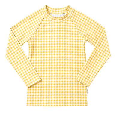 Love All Littles Gingham Rashguard