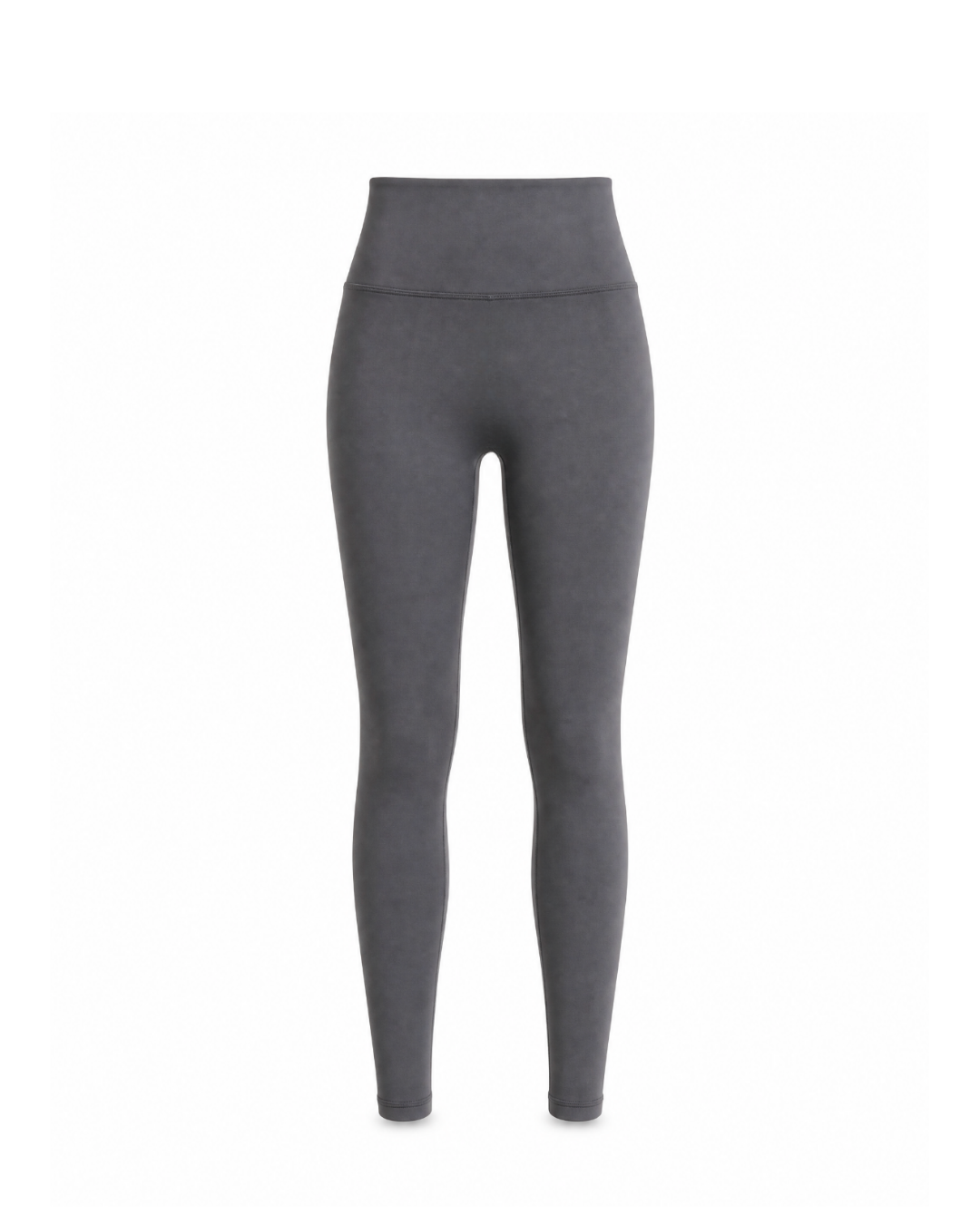 Gray leggings on a white background