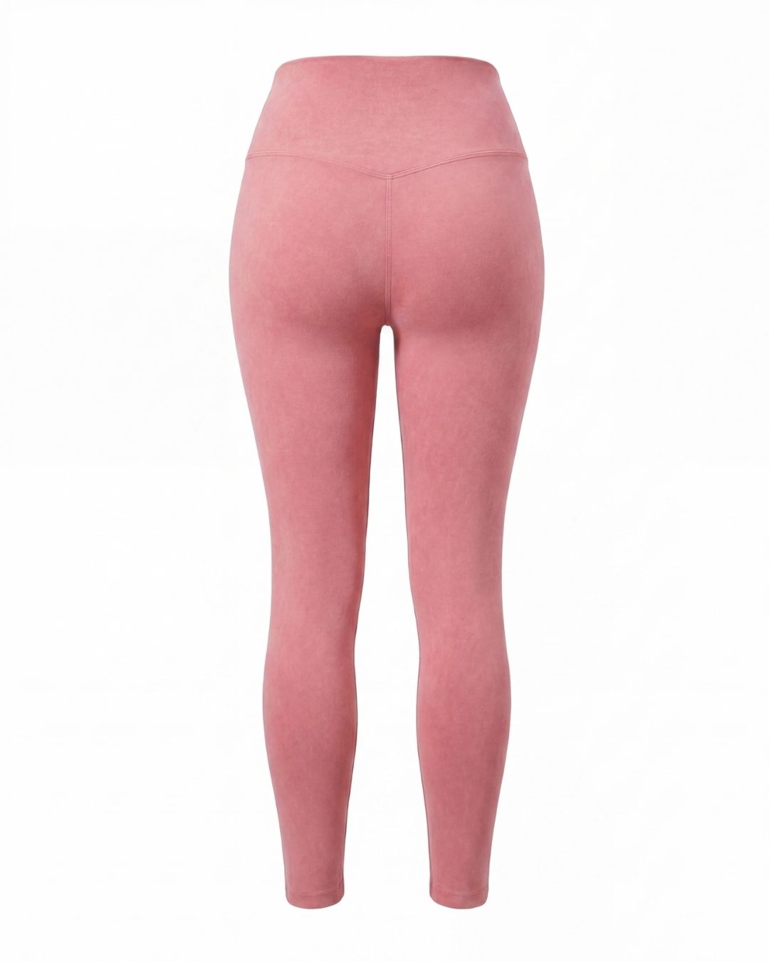 Pink leggings on a white background