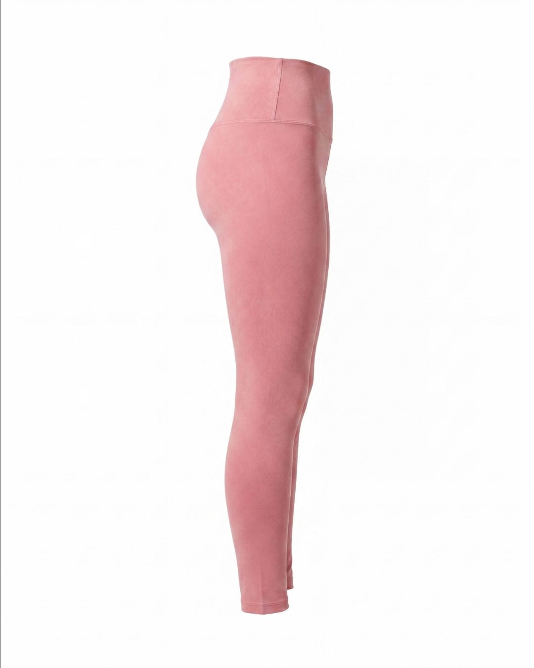 Pink leggings on a white background