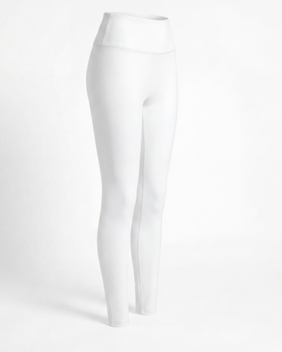White leggings on a white background