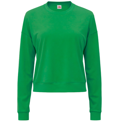 Green top on a white background