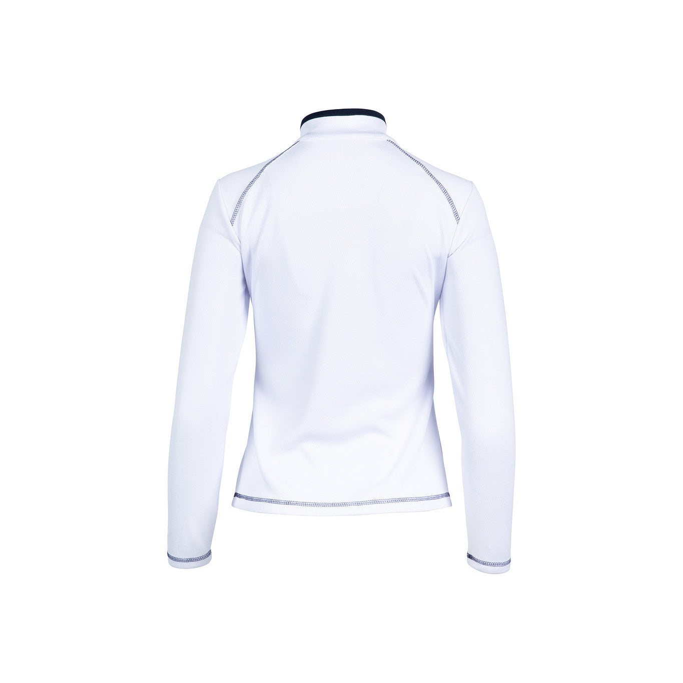 White long-sleeve shirt on a white background