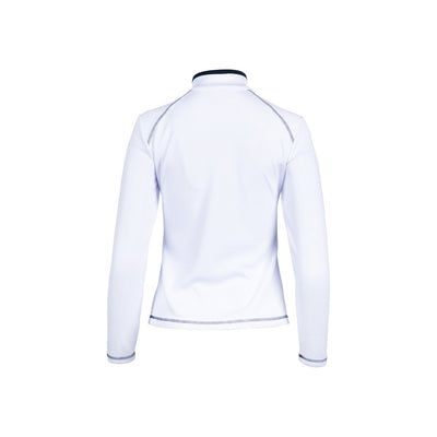 White long-sleeve shirt on a white background