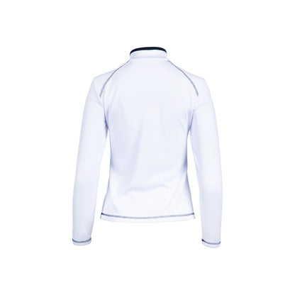 White long-sleeve shirt on a white background