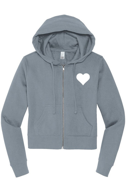 Love All Womens Zip Hoodie