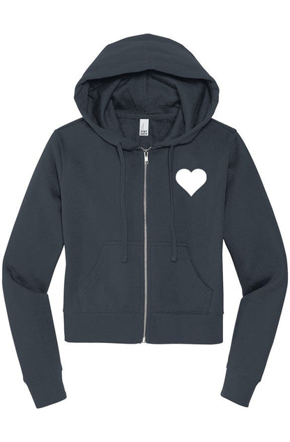 Love All Womens Zip Hoodie