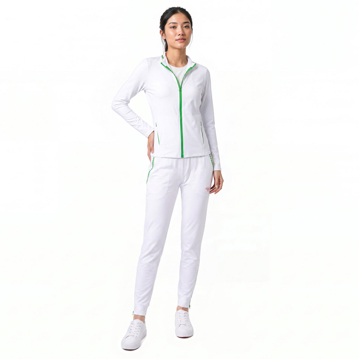 Love All Tennis Women's Gabriela Full Zip Jacket