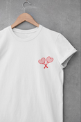 Love All Tennis Women's Hearts Softstyle T-Shirt