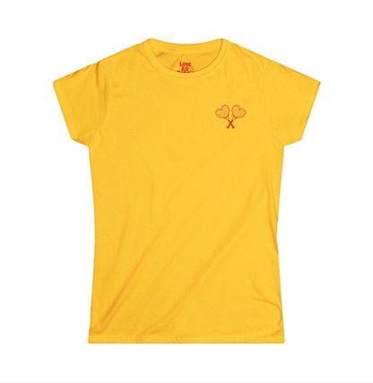 Love All Tennis Women's Heart Logo T-Shirt