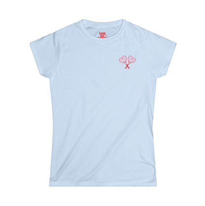 Love All Tennis Women's Heart Logo T-Shirt