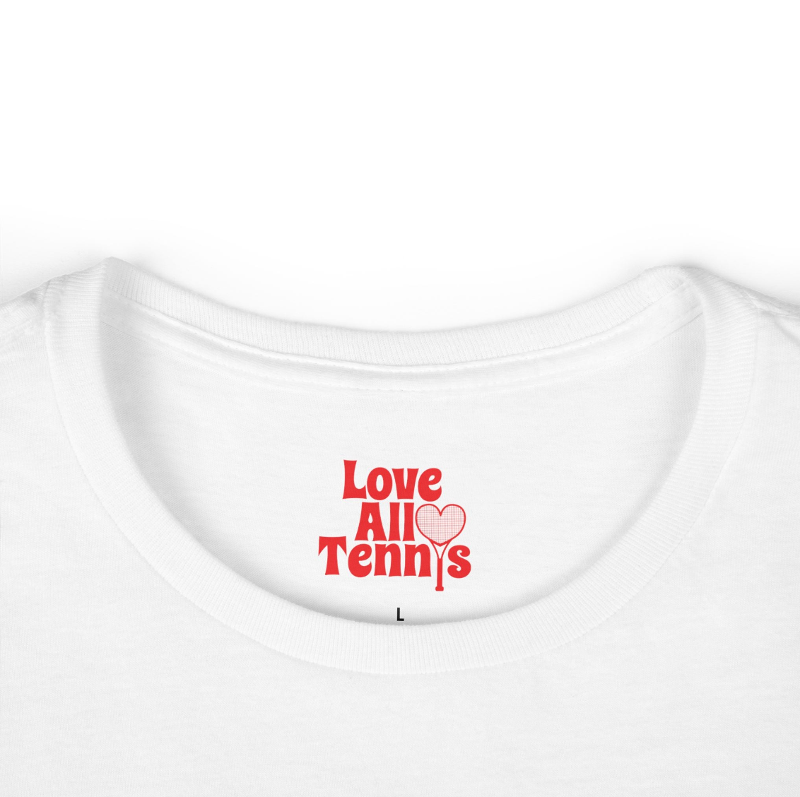 Love All Tennis Women's Hearts Softstyle T-Shirt