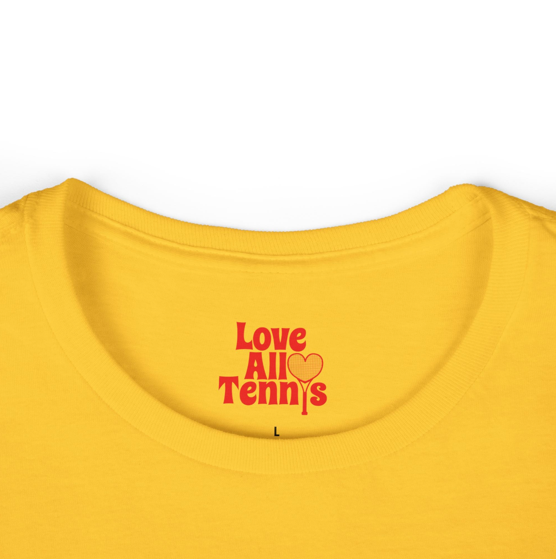 Love All Tennis Women's Hearts Softstyle T-Shirt