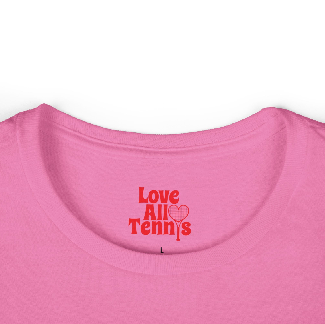 Love All Tennis Women's Hearts Softstyle T-Shirt