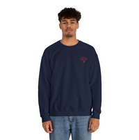 Love All Tennis Adult Embroidered Crewneck Sweatshirt