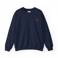 Love All Tennis Adult Embroidered Crewneck Sweatshirt
