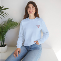 Love All Tennis Adult Embroidered Crewneck Sweatshirt
