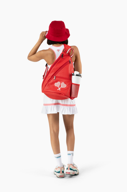 Love All Tennis Pickleball Bag Red